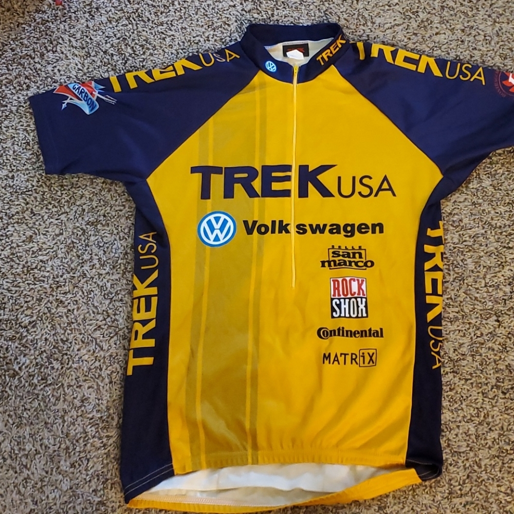 Trek USA cycling shirt